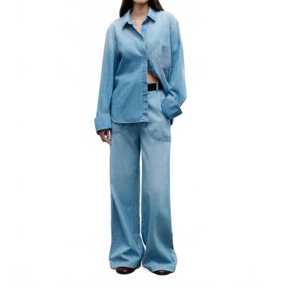 NEW TWP the wilson top in vintage wash - Picture 2 of 4